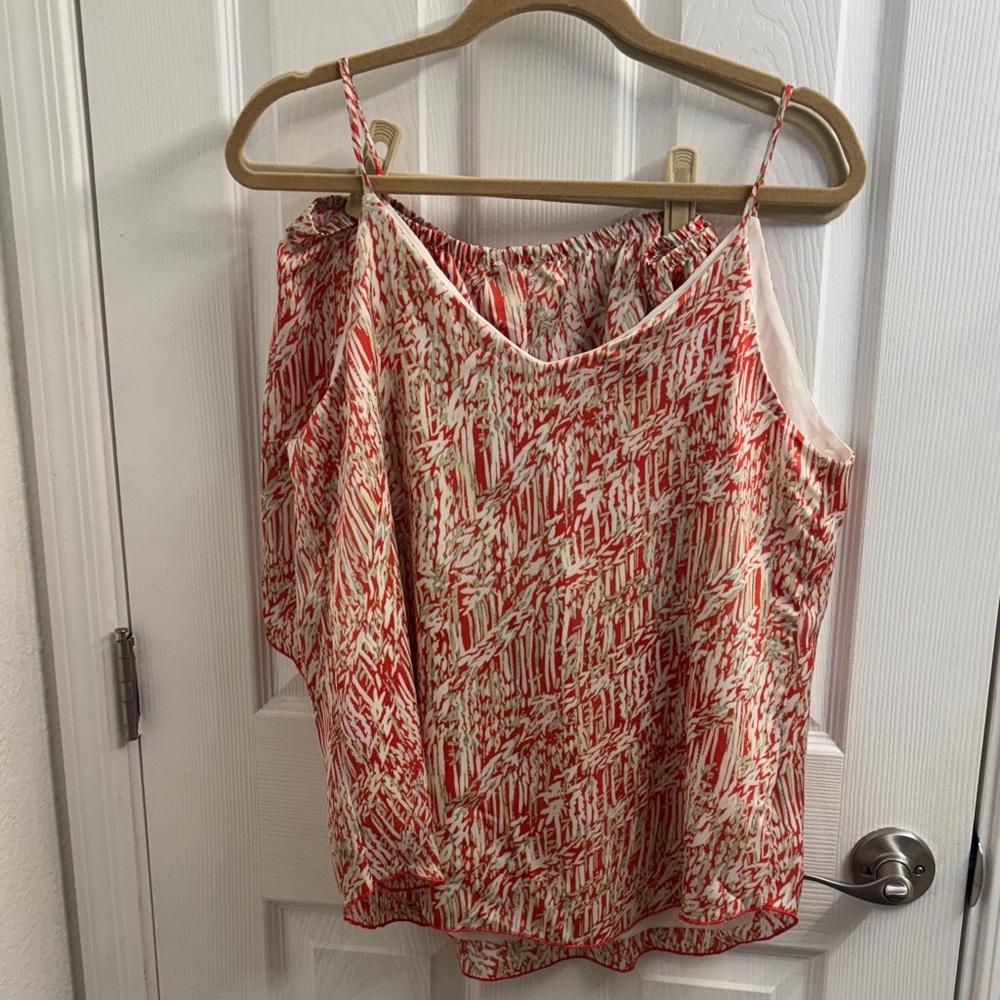 Elegant MILEY + MOLLY Red and White Women's PJ Lingerie Set Size X-Large Hot!